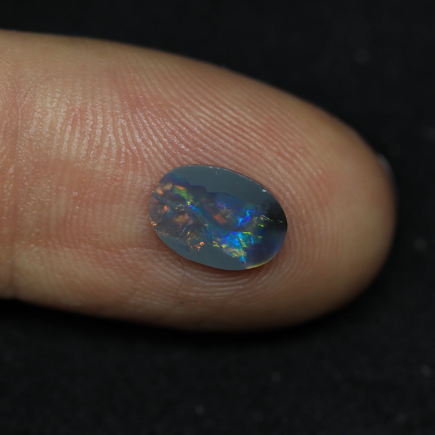 Black Opal From Lightning Ridge, Australia