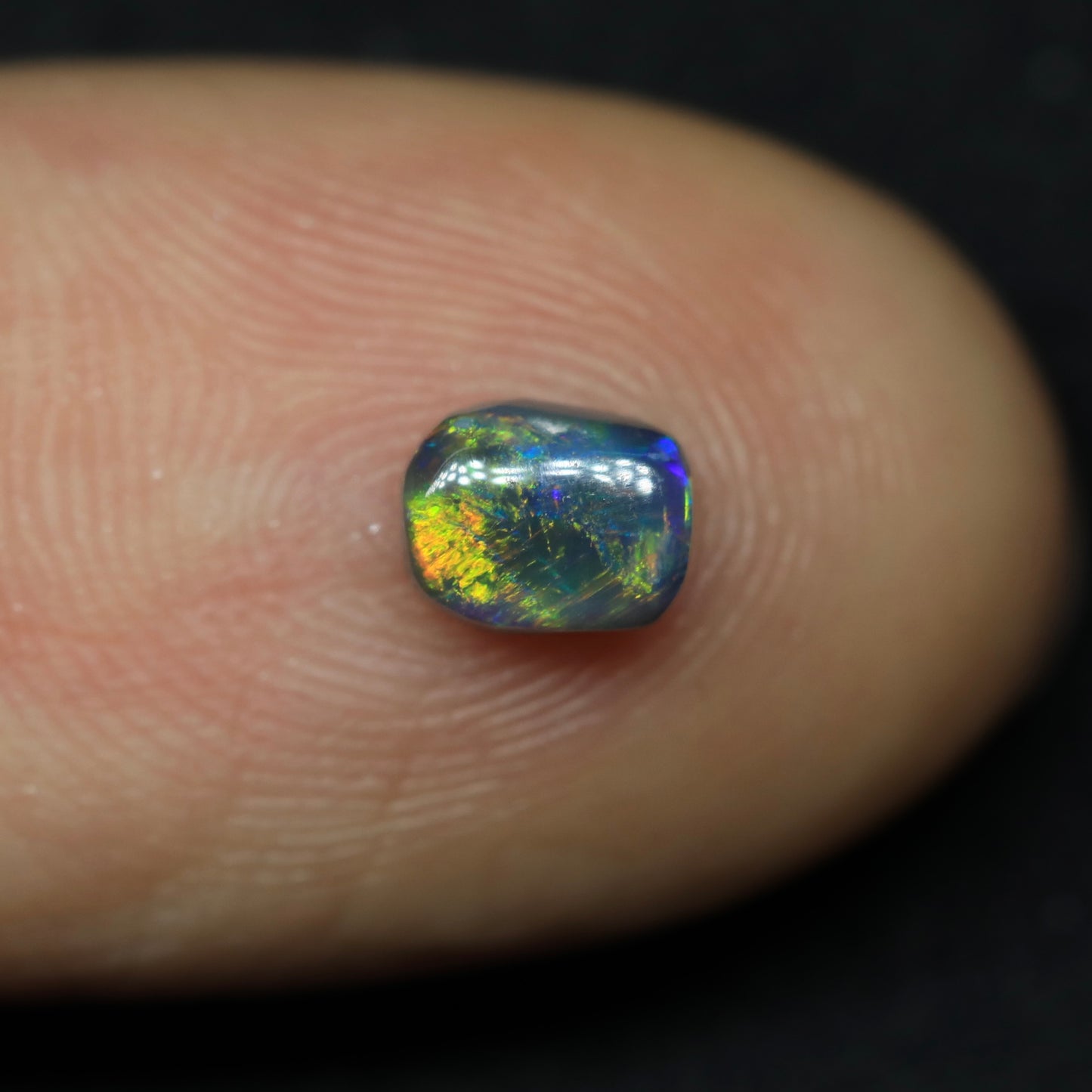 Black Opal From Lightning Ridge, Australia