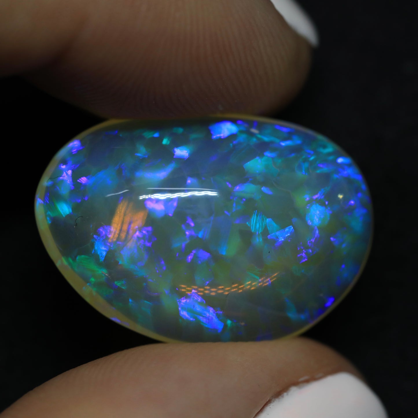 Crystal Opal From Lightning Ridge, Australia