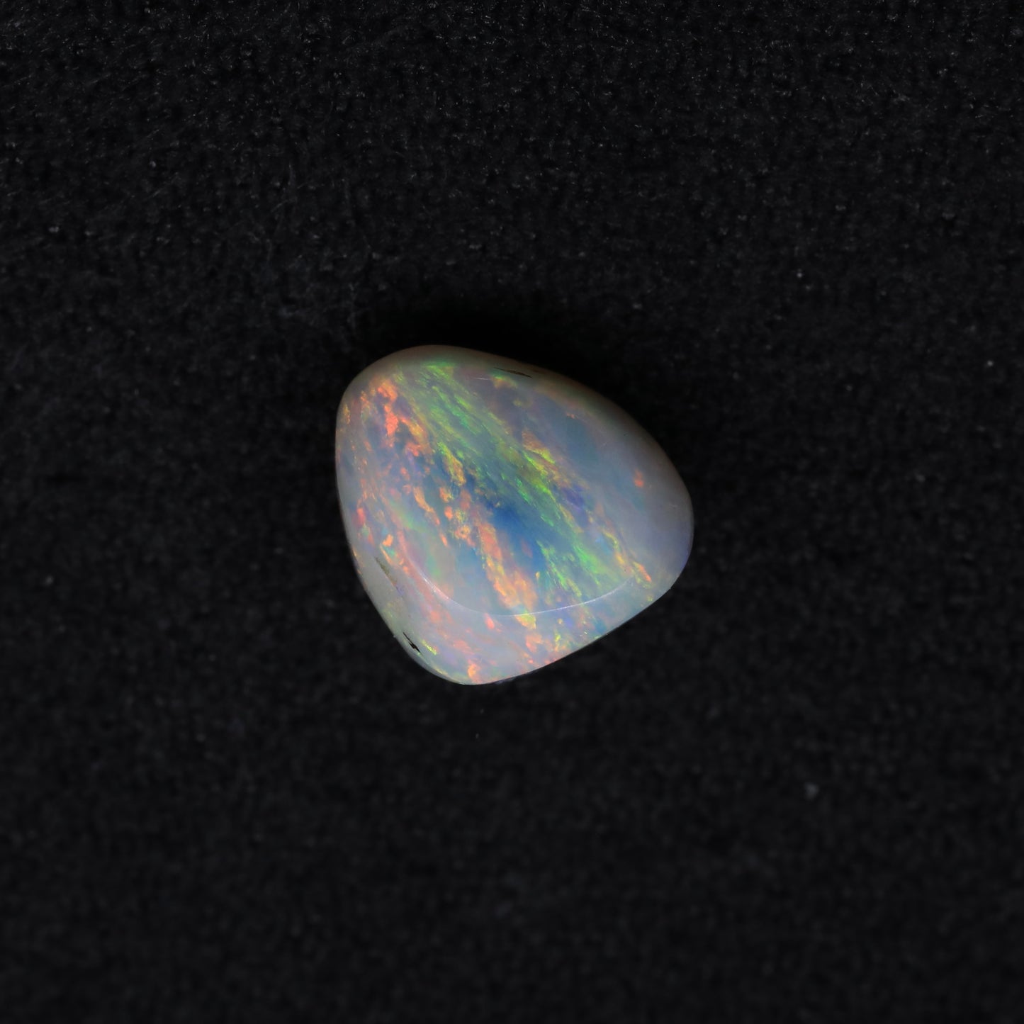 Rare Black Centre Crystal Opal from Lambina Field, Australia