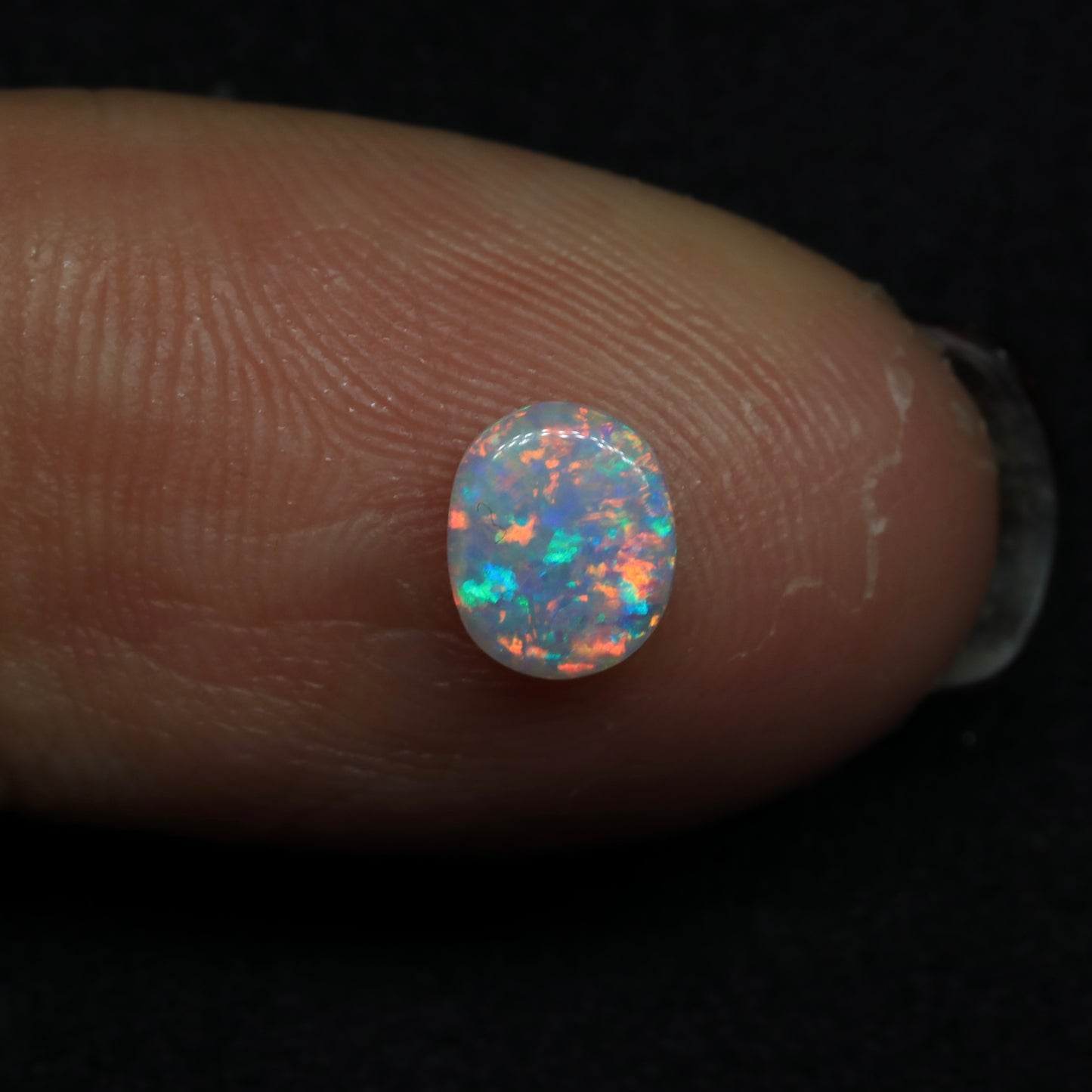 White Opal from Lightning Ridge, Australia