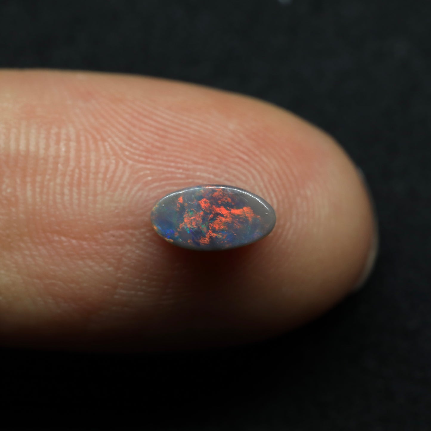 Black Opal From Lightning Ridge, Australia