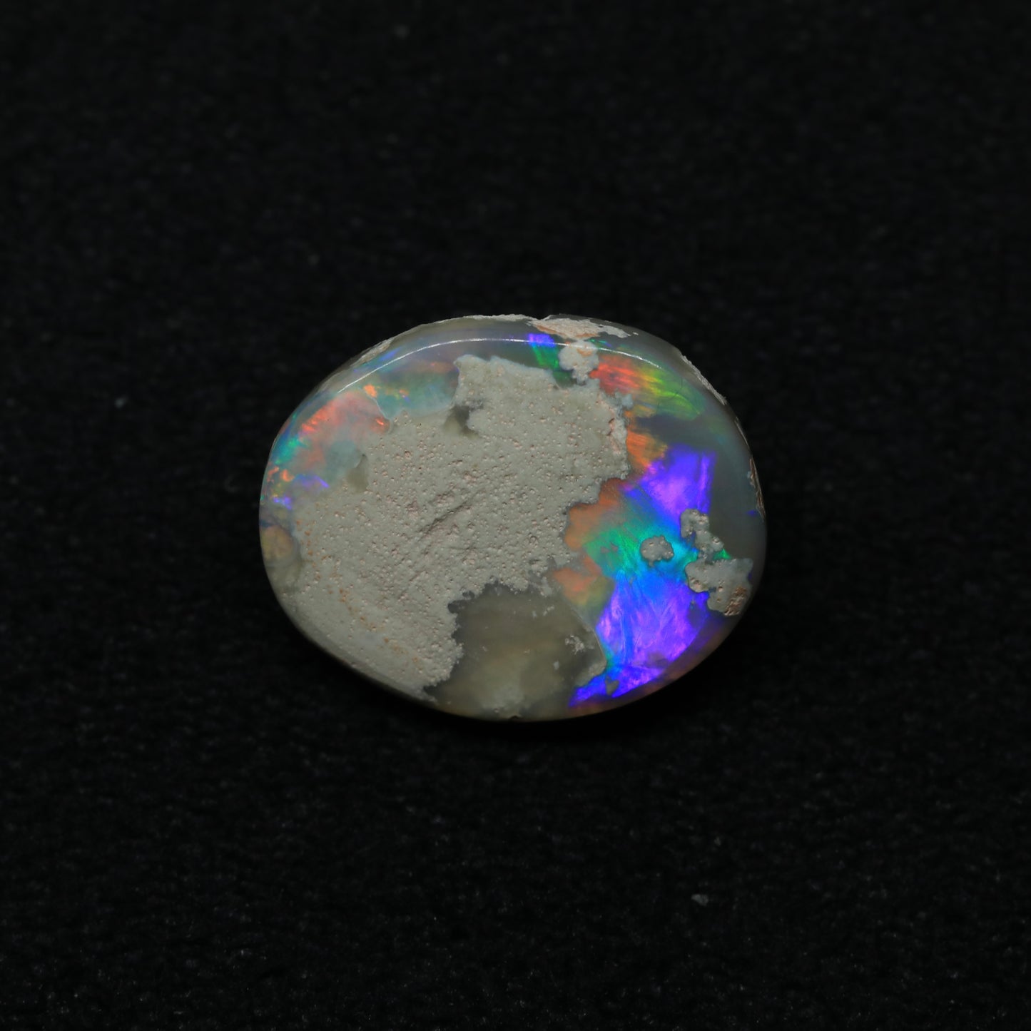 White Opal From Lightning Ridge, Australia