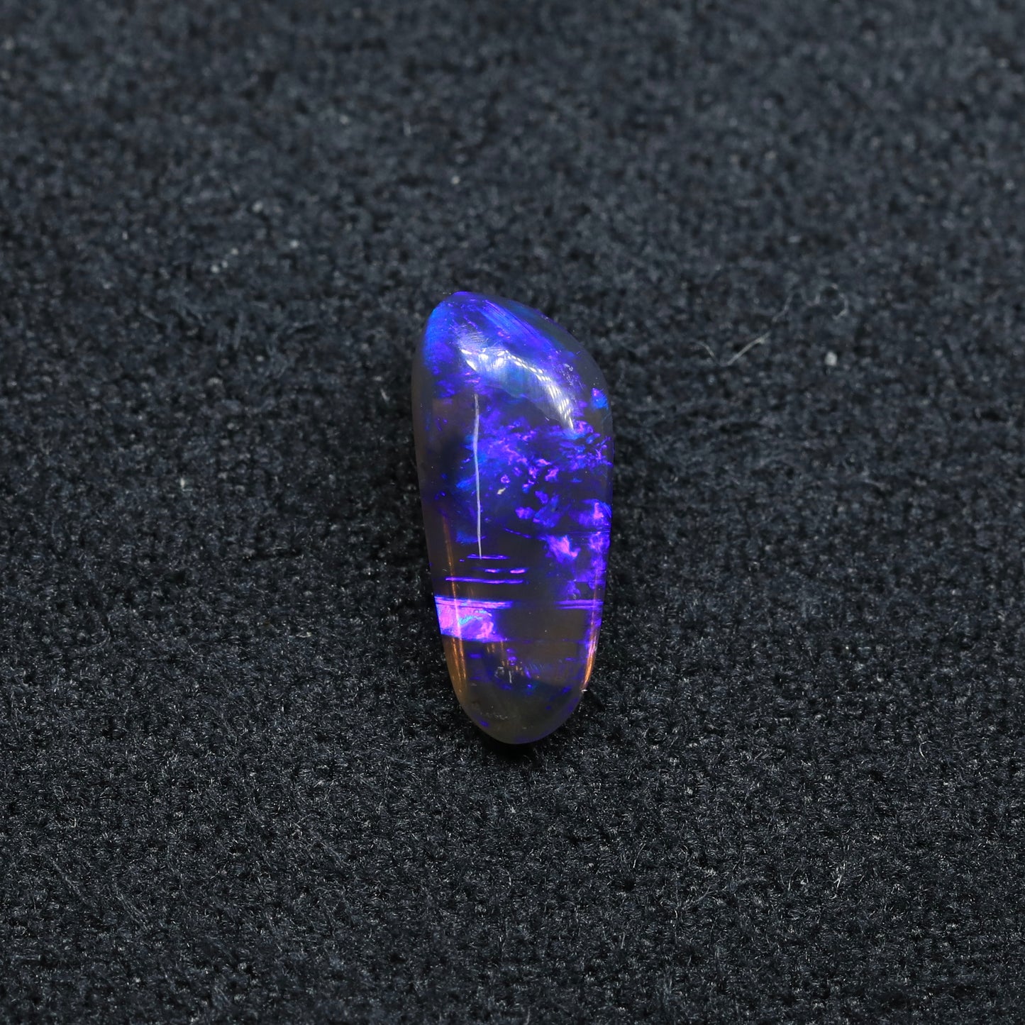 Black Crystal Opal From Lightning Ridge, Australia