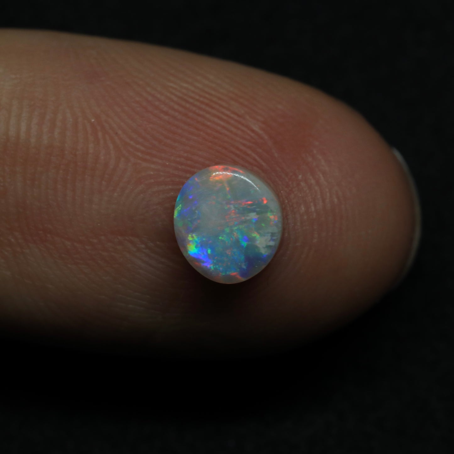 White Opal From Lightning Ridge, Australia