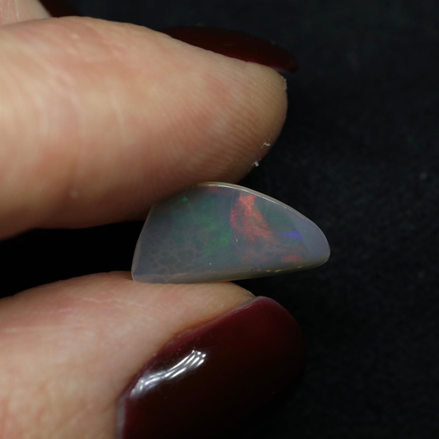 Dark Crystal Opal’s Lot From Lightning Ridge, Australia