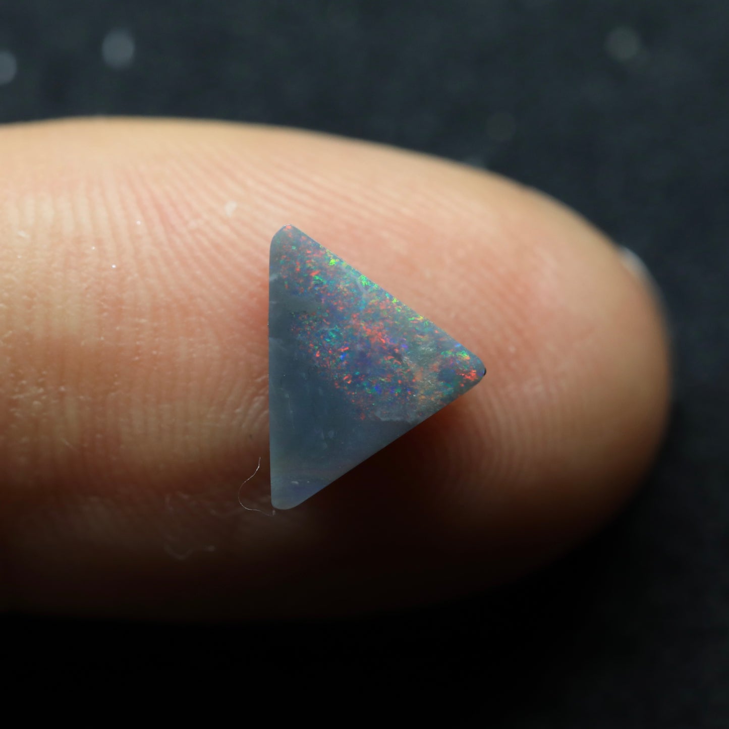 Dark Opal From Lightning Ridge, Australia