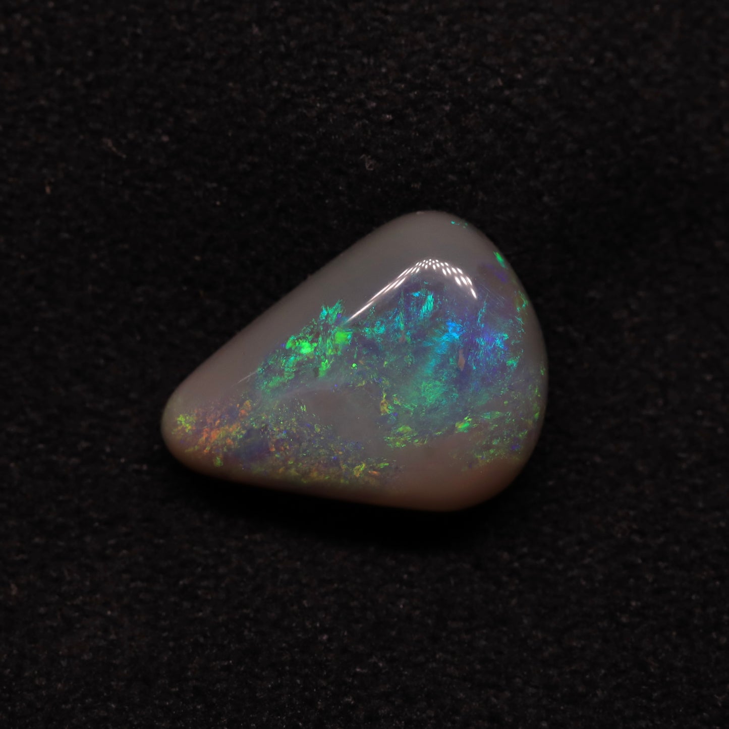 Semi Black Opal From Lightning Ridge, Australia