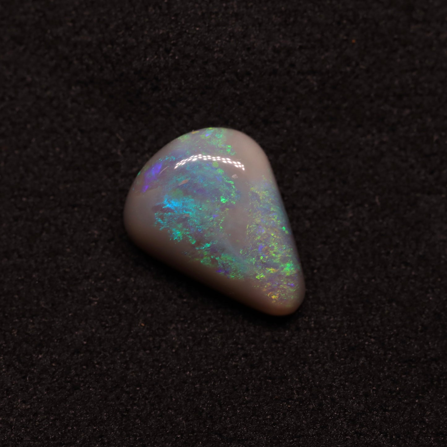 Semi Black Opal From Lightning Ridge, Australia