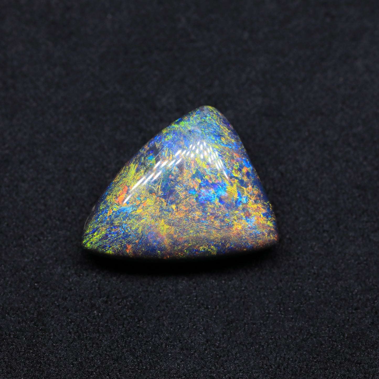 Black Opal Double Sided From Lightning Ridge, Australia