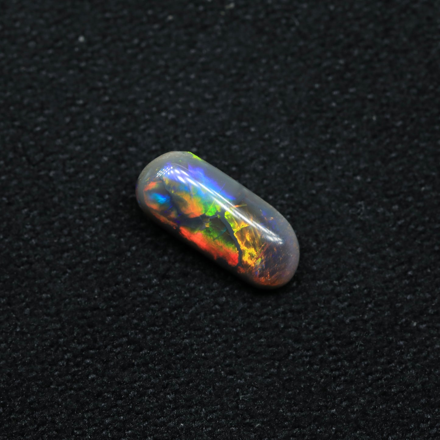 Black Opal From Lightning Ridge, Australia