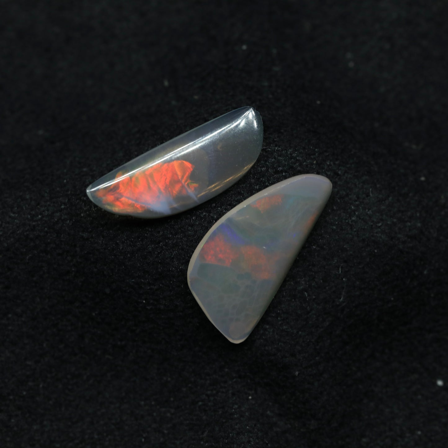 Dark Crystal Opal’s Lot From Lightning Ridge, Australia
