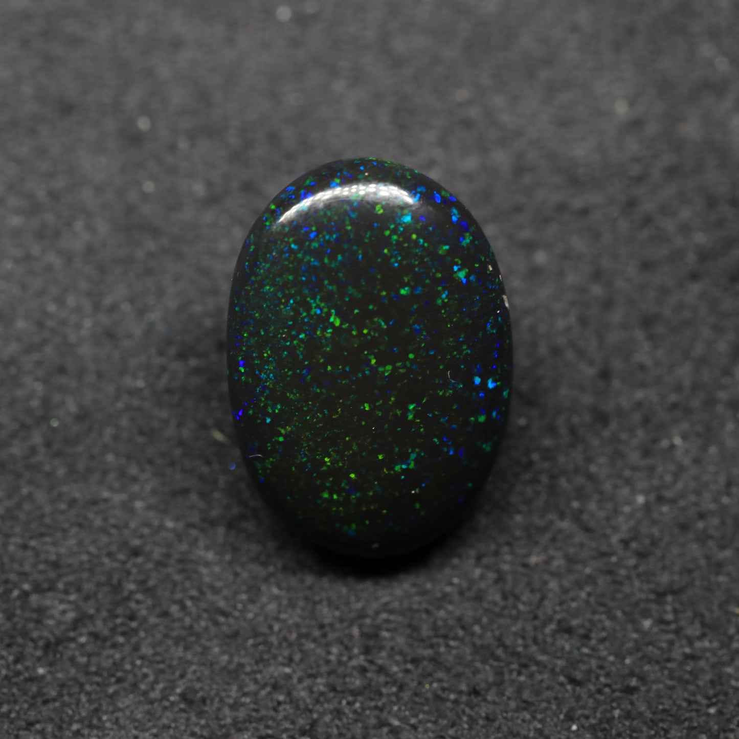 Black Opal From Lightning Ridge, Australia