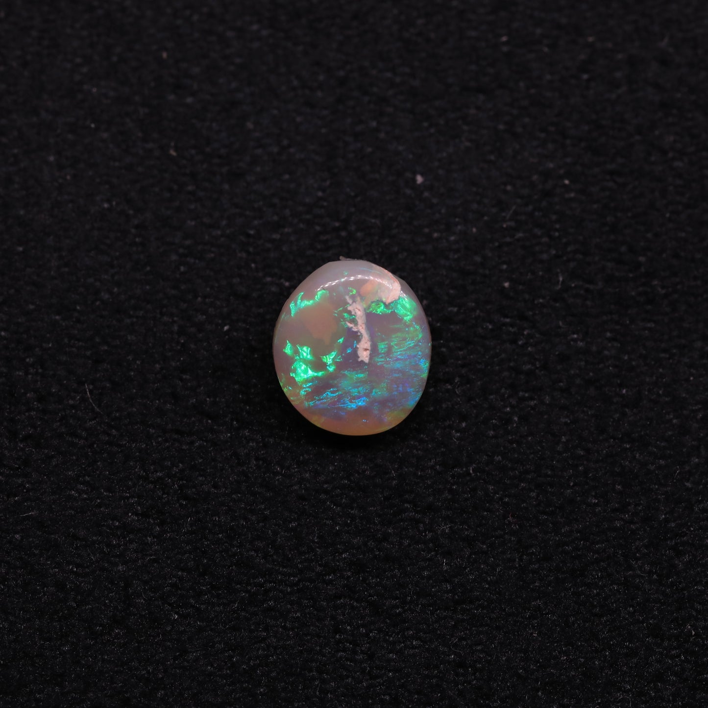 Dark Opal From Lightning Ridge, Australia