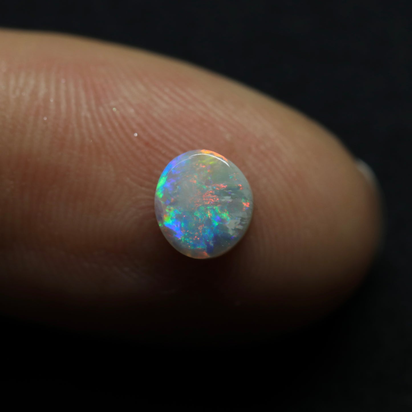 White Opal From Lightning Ridge, Australia