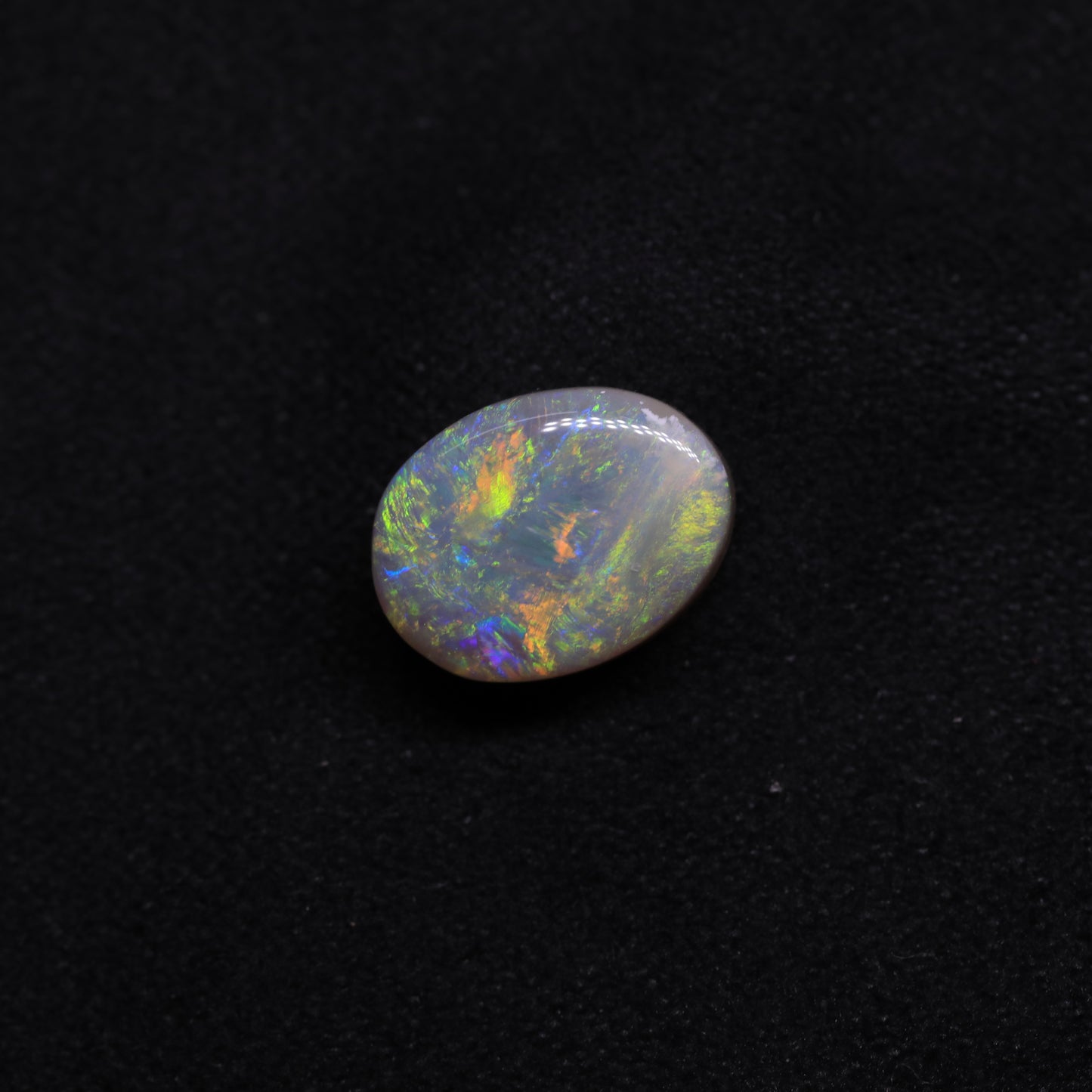 Dark Opal From Lightning Ridge, Australia