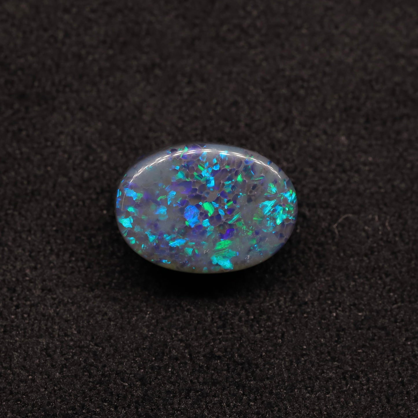 Black Opal From Lightning Ridge, Australia