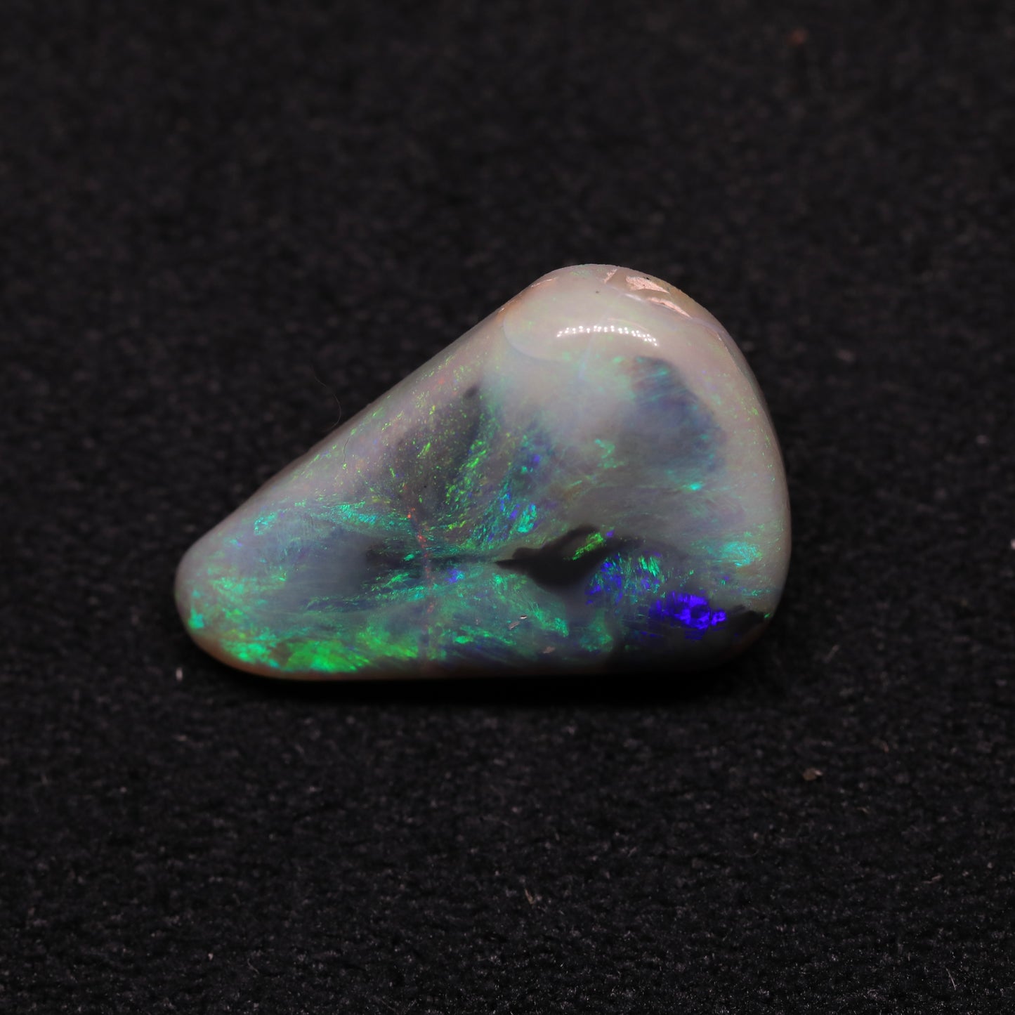 Semi Black Opal From Lightning Ridge, Australia