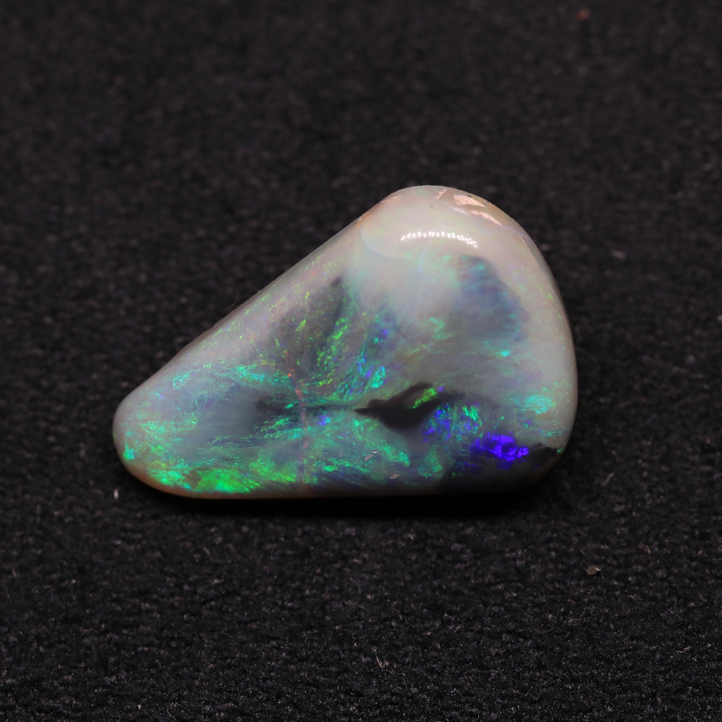 Semi Black Opal From Lightning Ridge, Australia