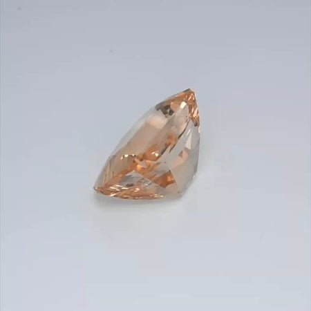 Morganite Top Peach Color From Madagascar