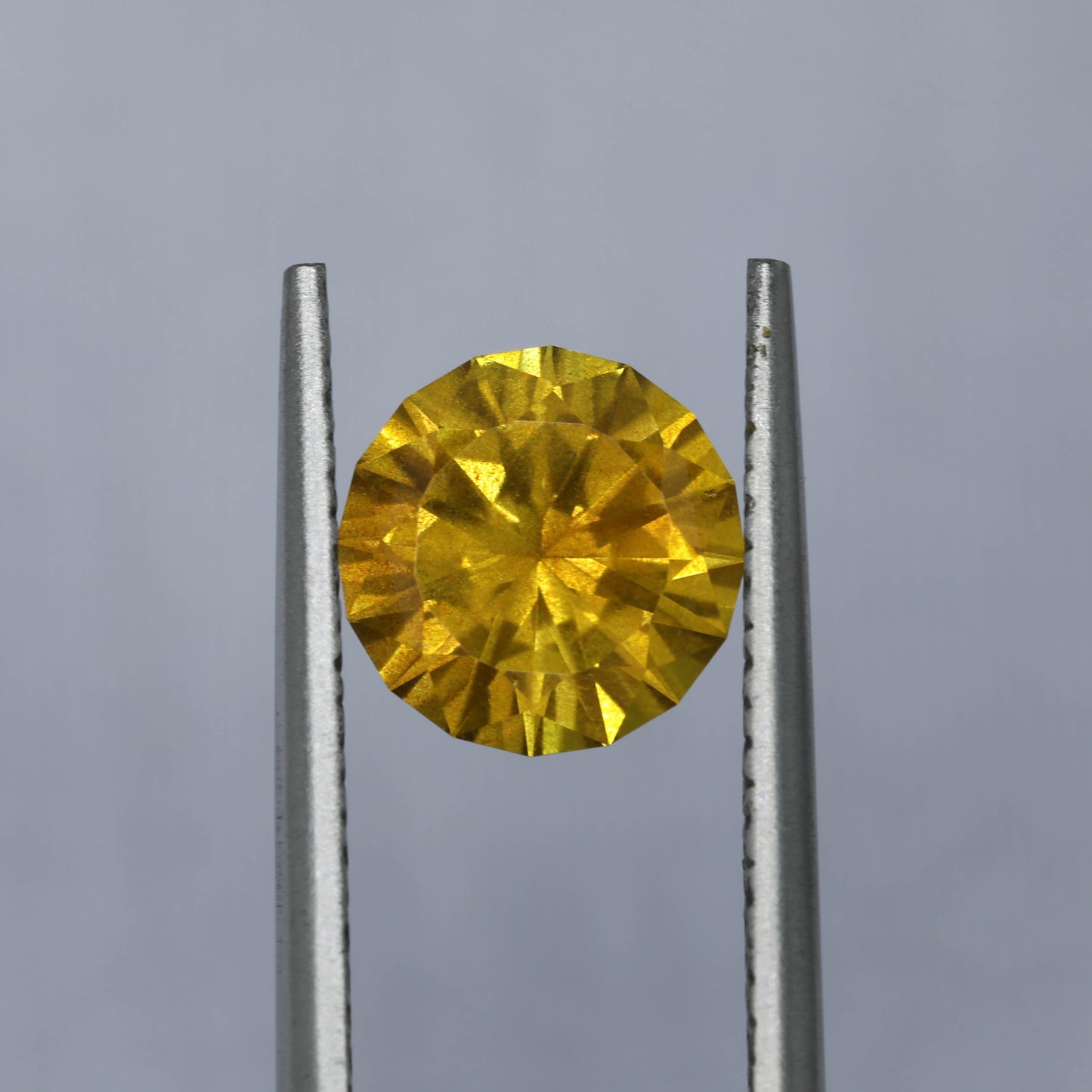 Unheated Orange Sunburst Sapphire From Umba, Tanzania