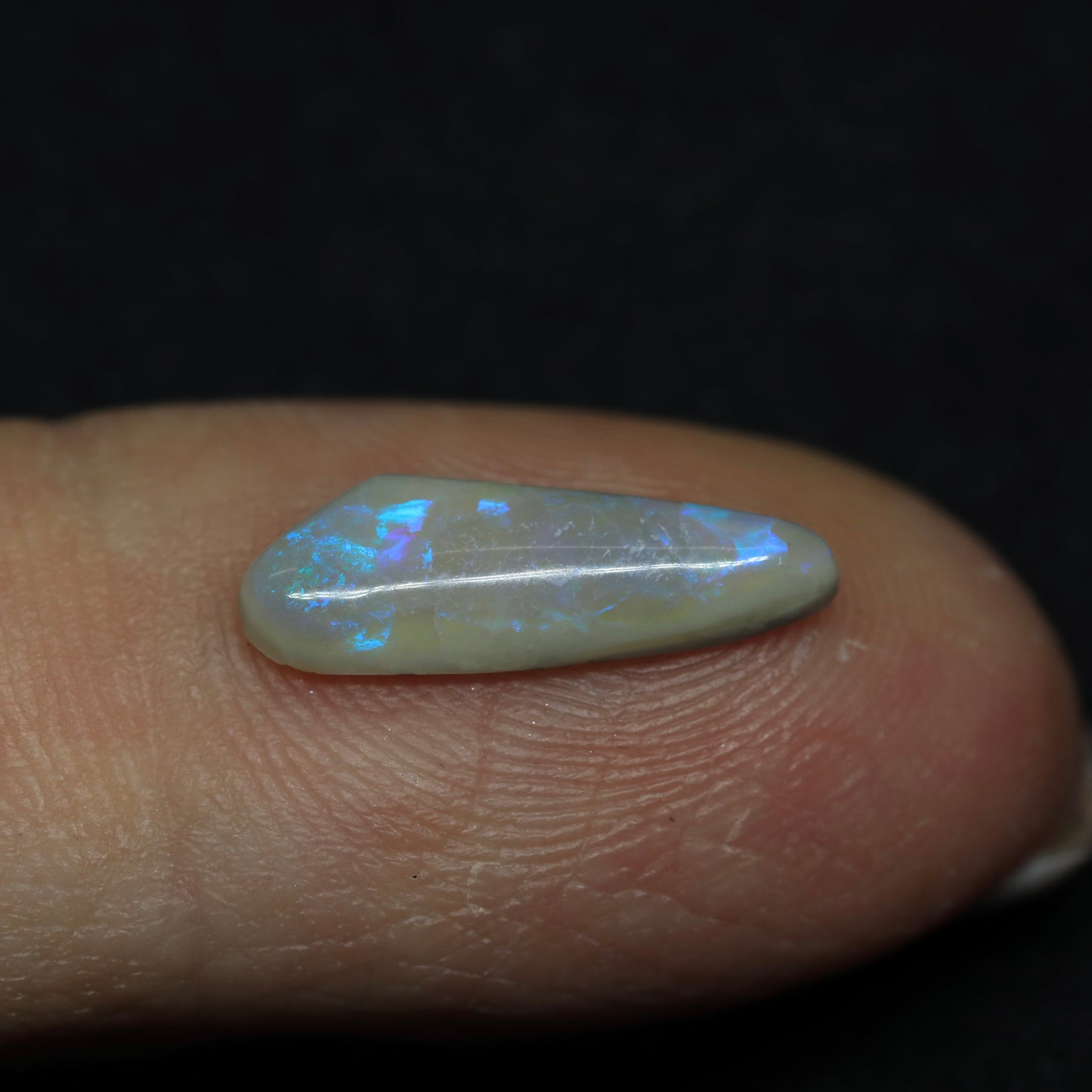 White Opal From Lightning Ridge, Australia