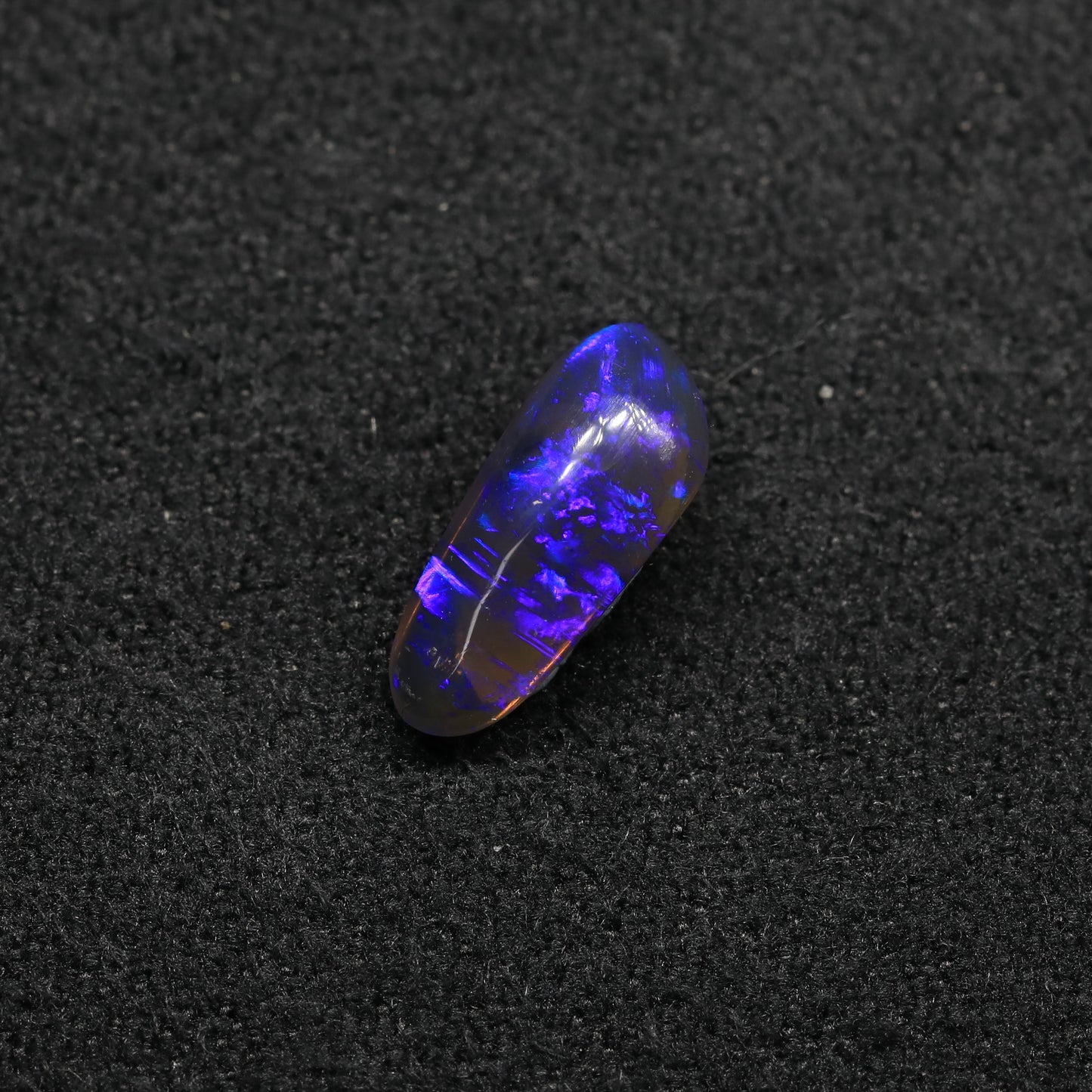 Black Crystal Opal From Lightning Ridge, Australia