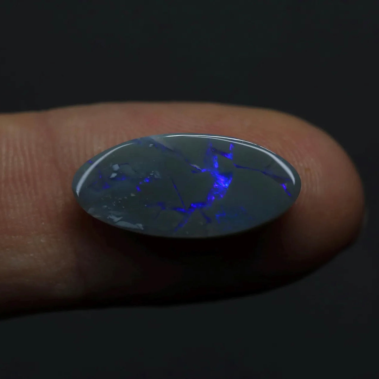 Black Opal From Lightning Ridge, Australia