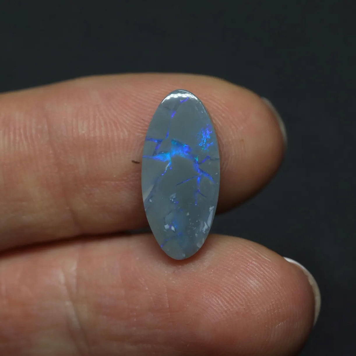 Black Opal From Lightning Ridge, Australia