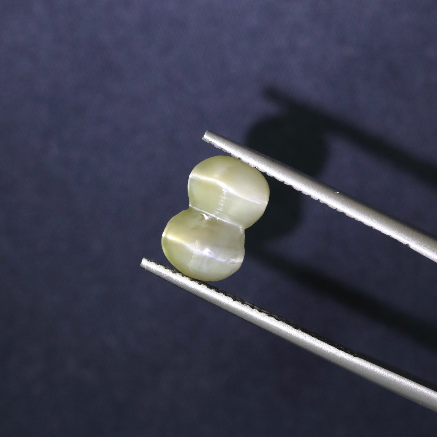 Yellow Twin Cat's Eye Chrysoberyl From Sri-Lanka