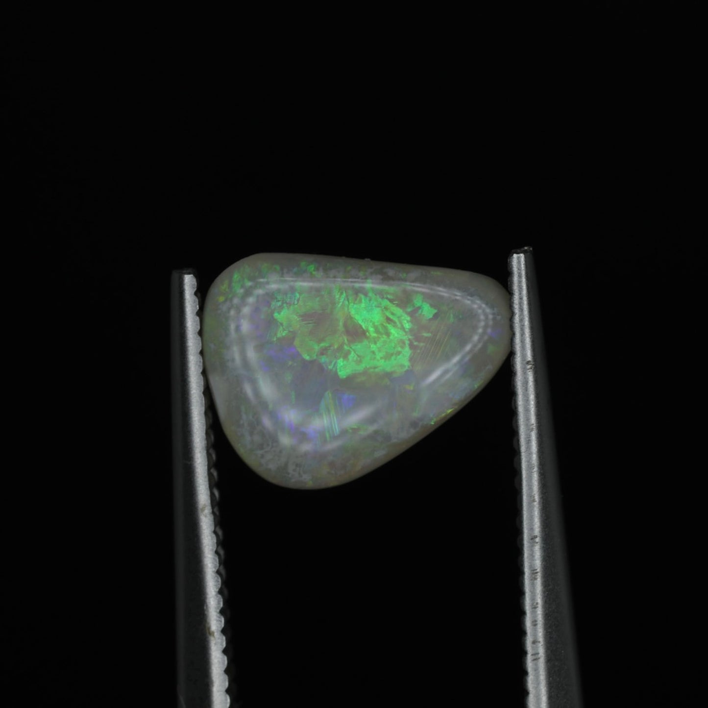 White Opal From Lightning Ridge, Australia