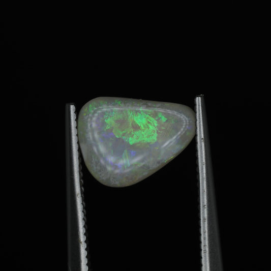 White Opal From Lightning Ridge, Australia
