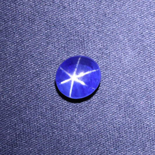 Royal Blue Star Sapphire From Sri-Lanka