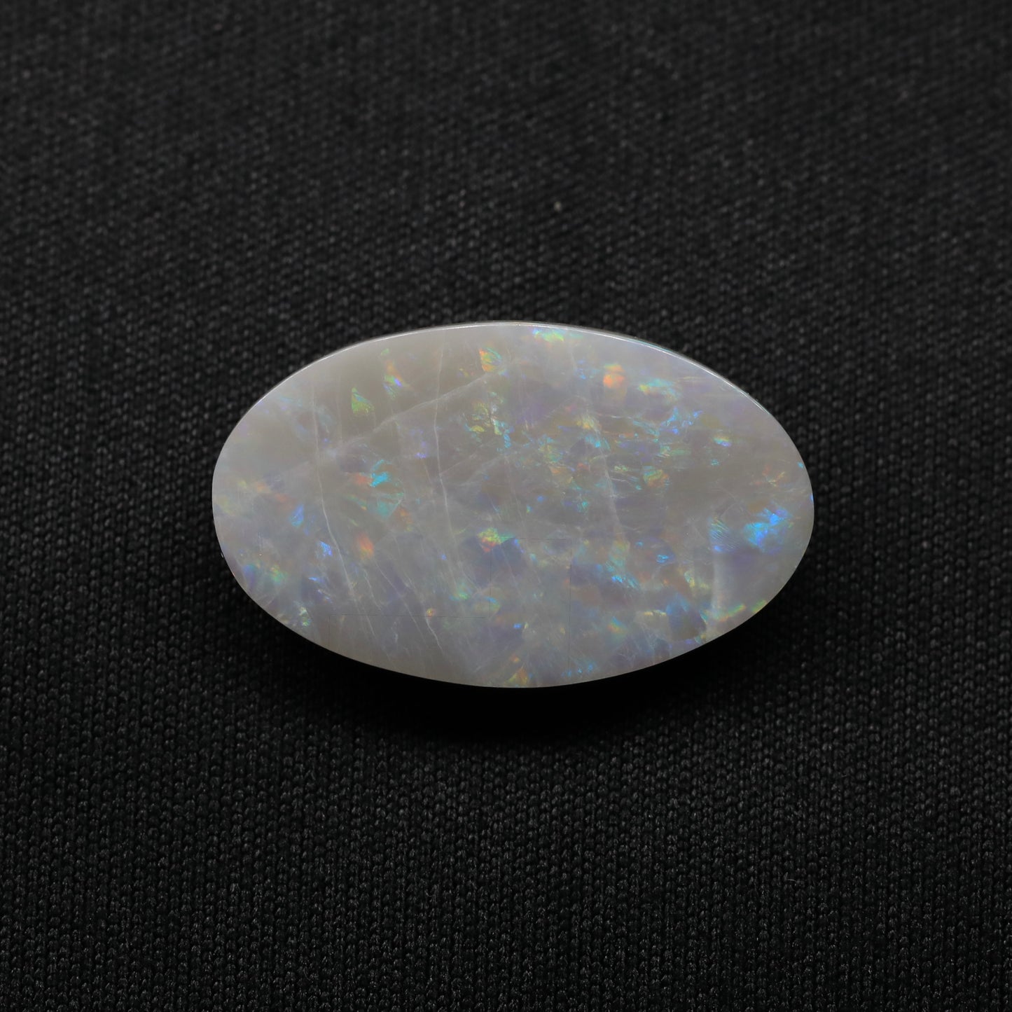 Dark Opal with Ribbon Pattern from Lightning Ridge, Australia