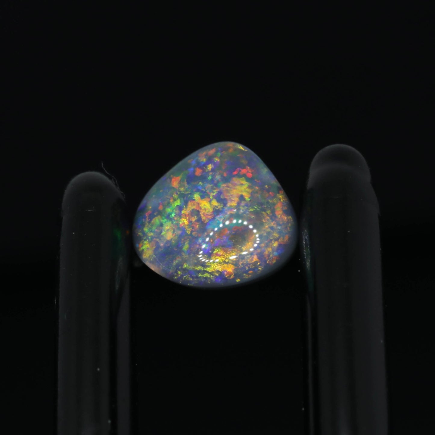 Unique Black Opal From Lightning Ridge, Australia