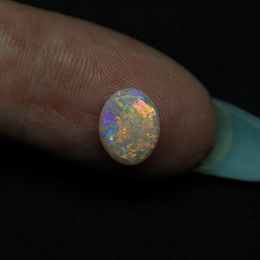 White Opal From Lightning Ridge, Australia
