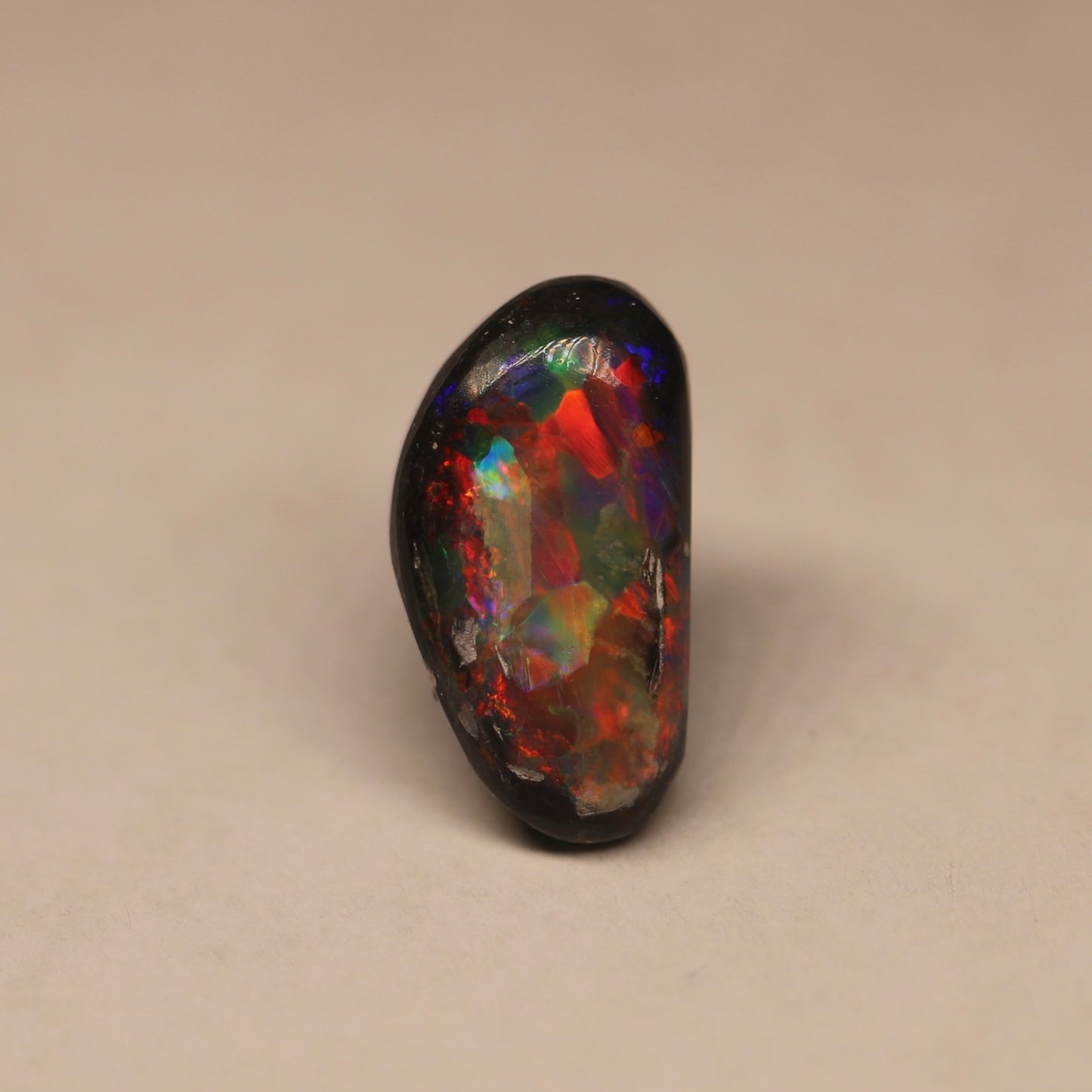 Black Opal From Lightning Ridge, Australia