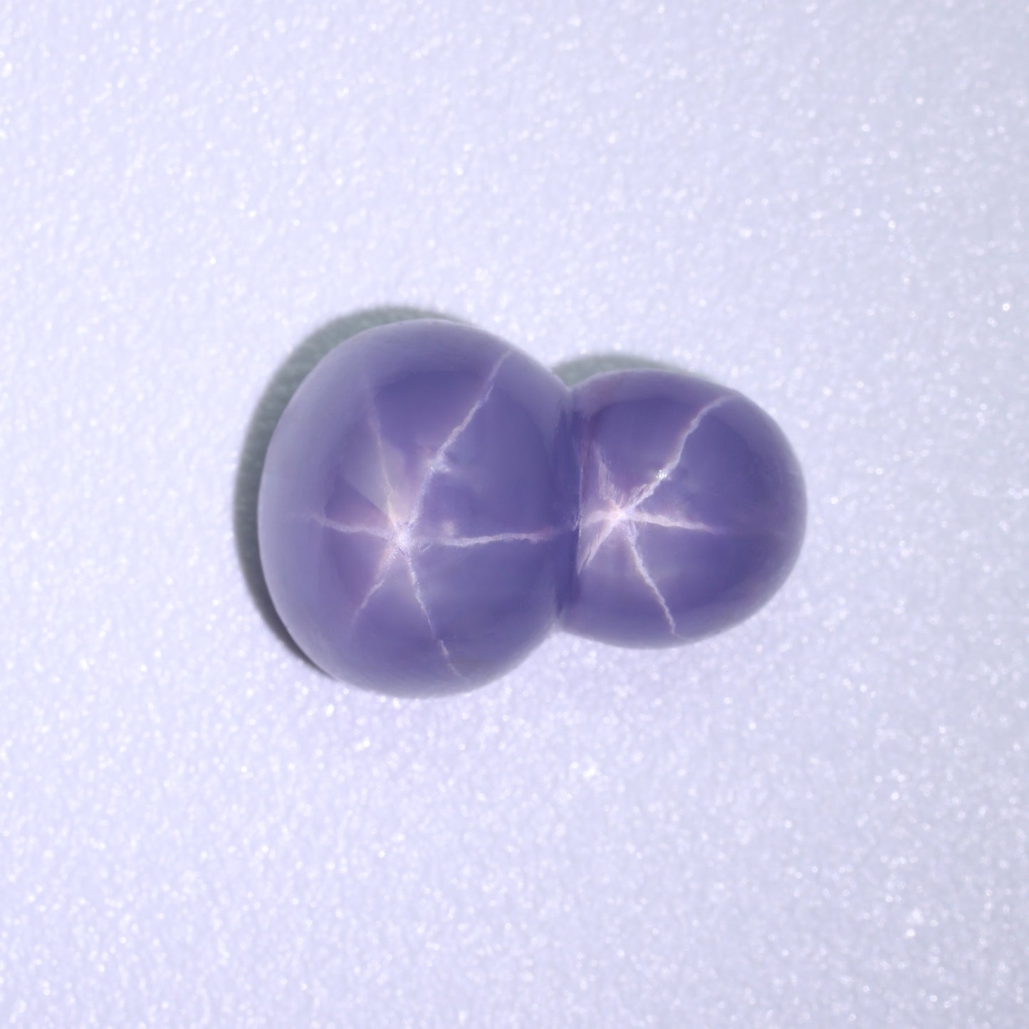 Unique Violet “Lavender” Twin Star Sapphire From Sri-Lanka