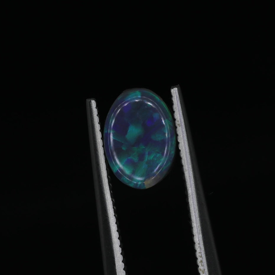 Black Opal From Lightning Ridge, Australia