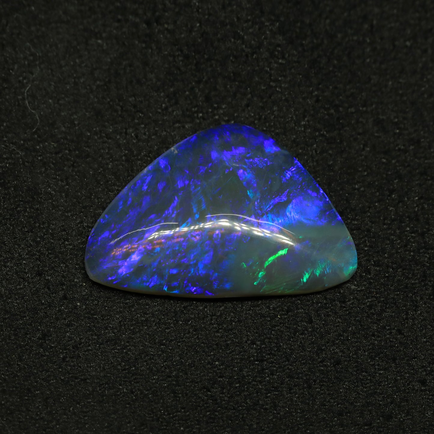 Black Crystal Opal From Lightning Ridge, Australia