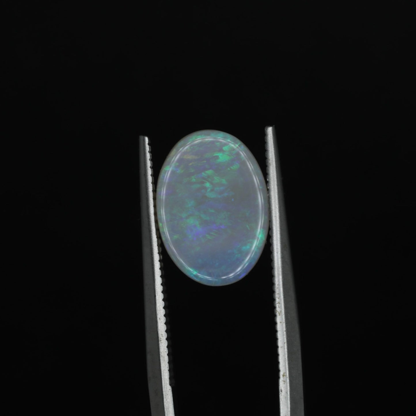 Dark Opal From Lightning Ridge, Australia