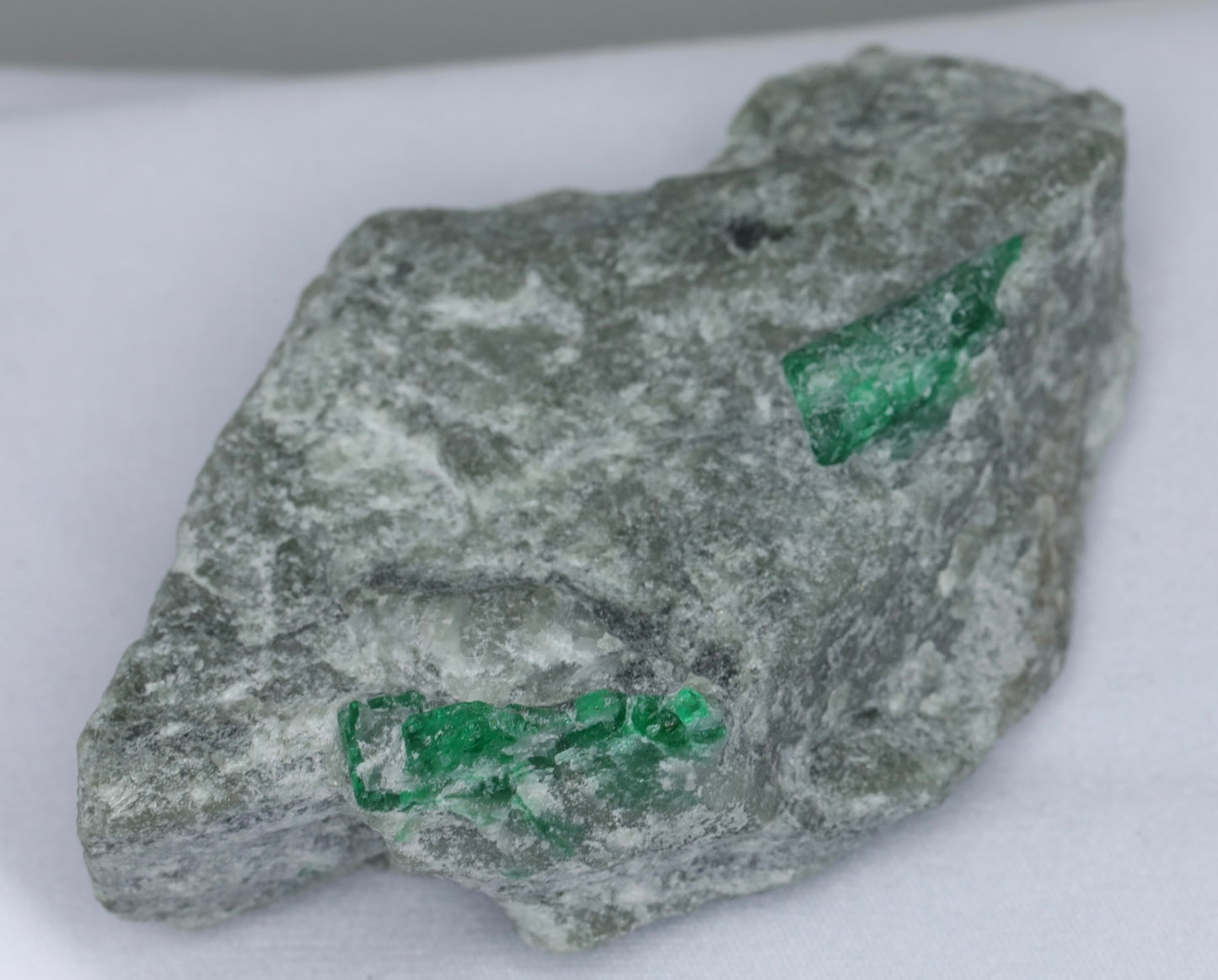 Emerald Crystals Specimen On Matrix From Swat, Pakistan
