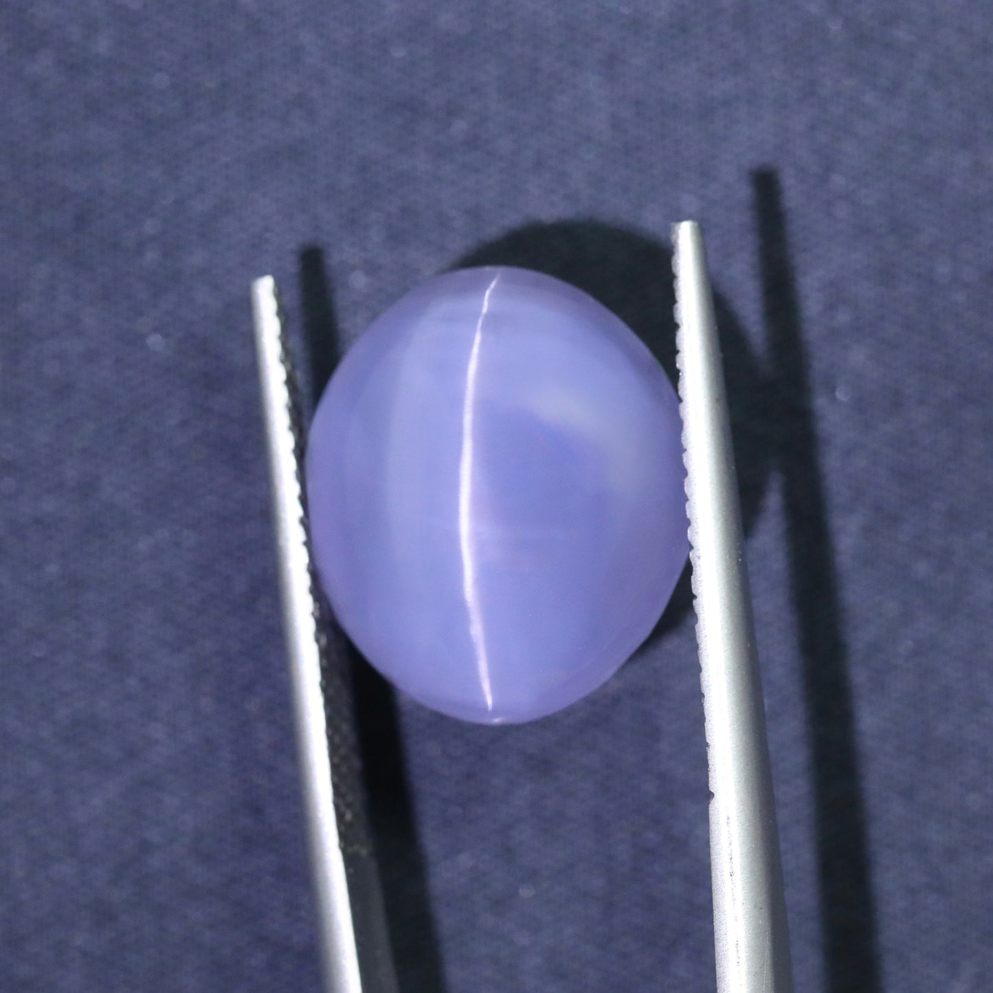 Natural Lavender Cat’s Eye Sapphire From Sri Lanka