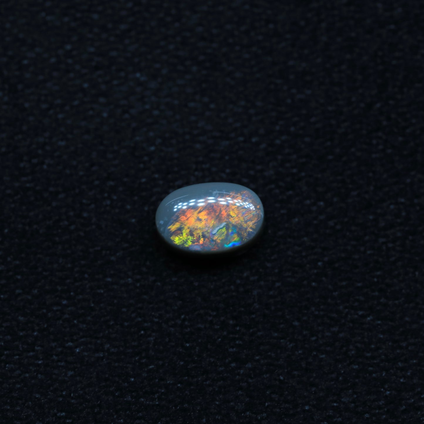Dark Opal From Lightning Ridge, Australia