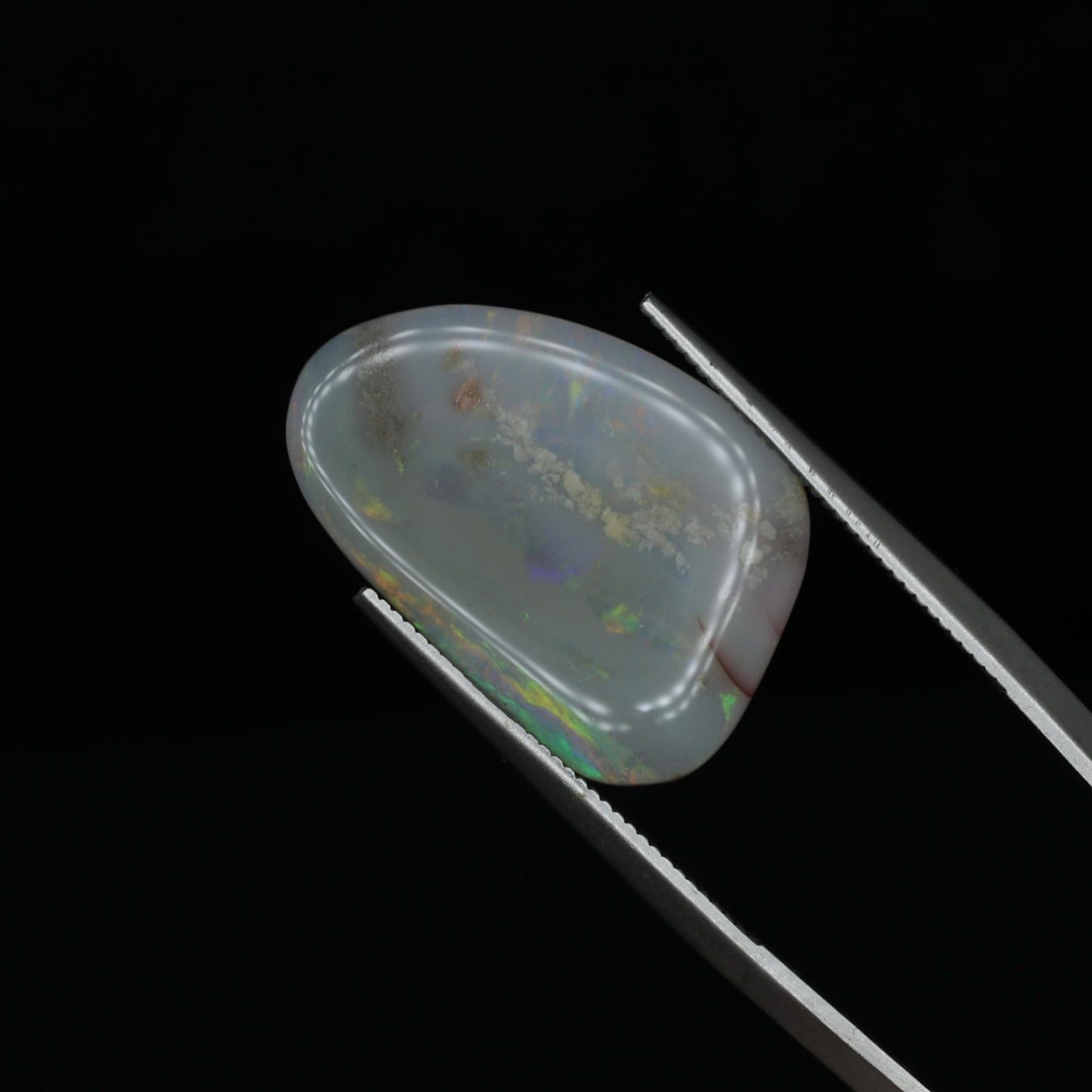 Dark Opal From Lightning Ridge, Australia