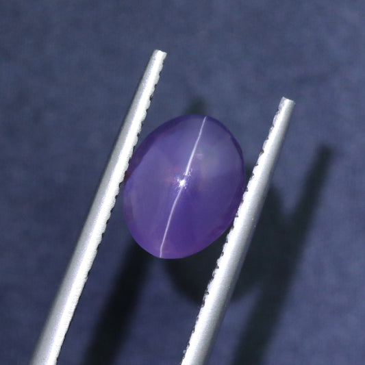 Natural Purple Cat’s Eye Sapphire From Sri-Lanka