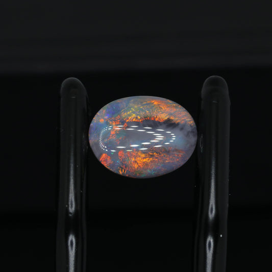 Black Opal From Lightning Ridge, Australia