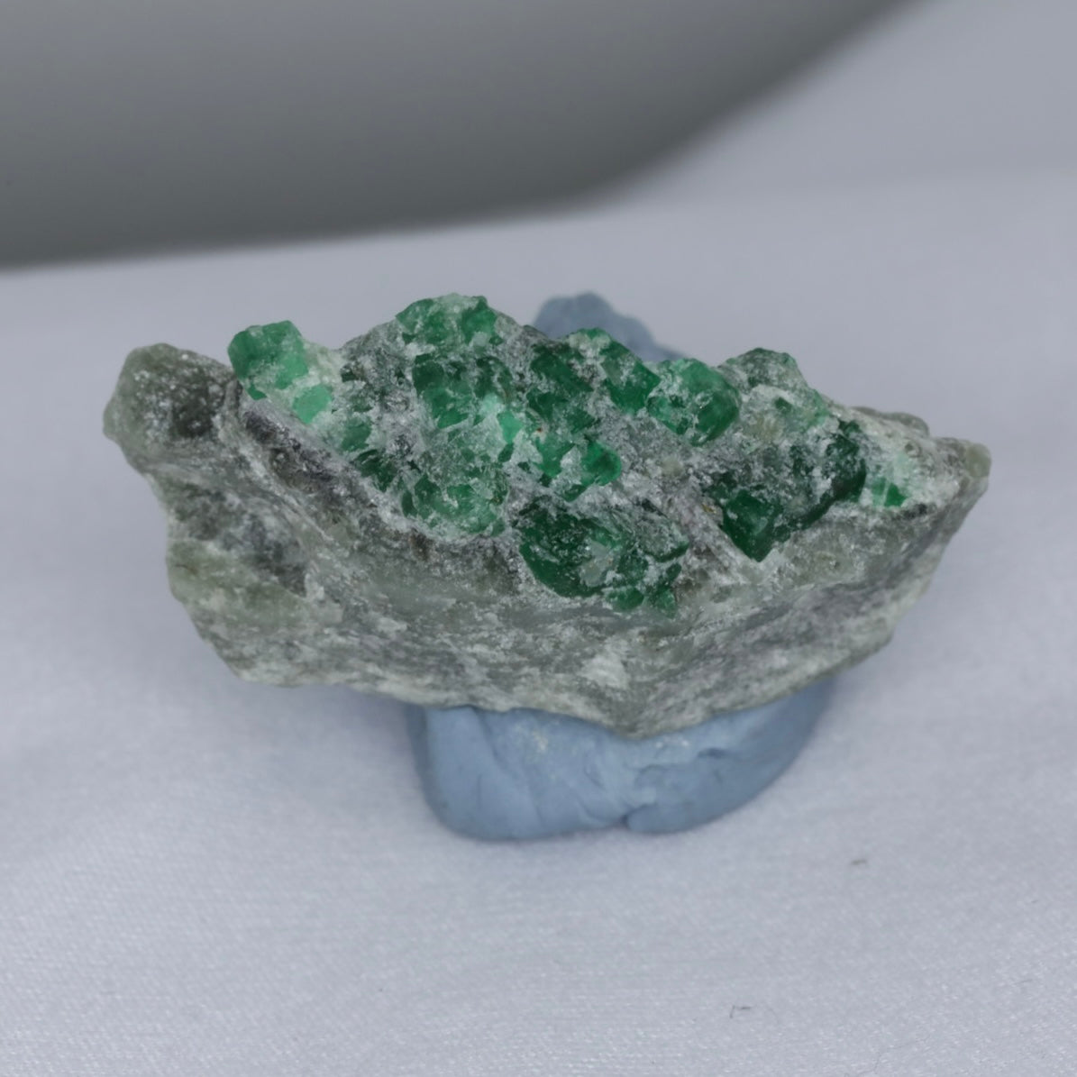Emerald Crystals Specimen On Matrix From Swat, Pakistan