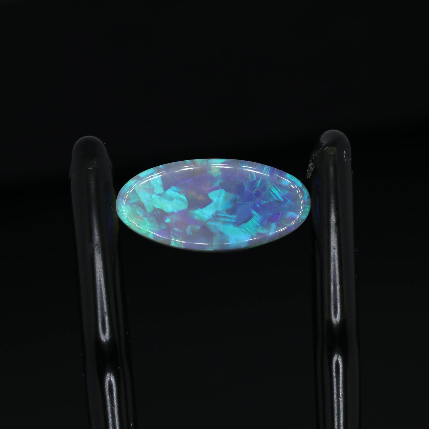 Dark Opal From Lightning Ridge, Australia