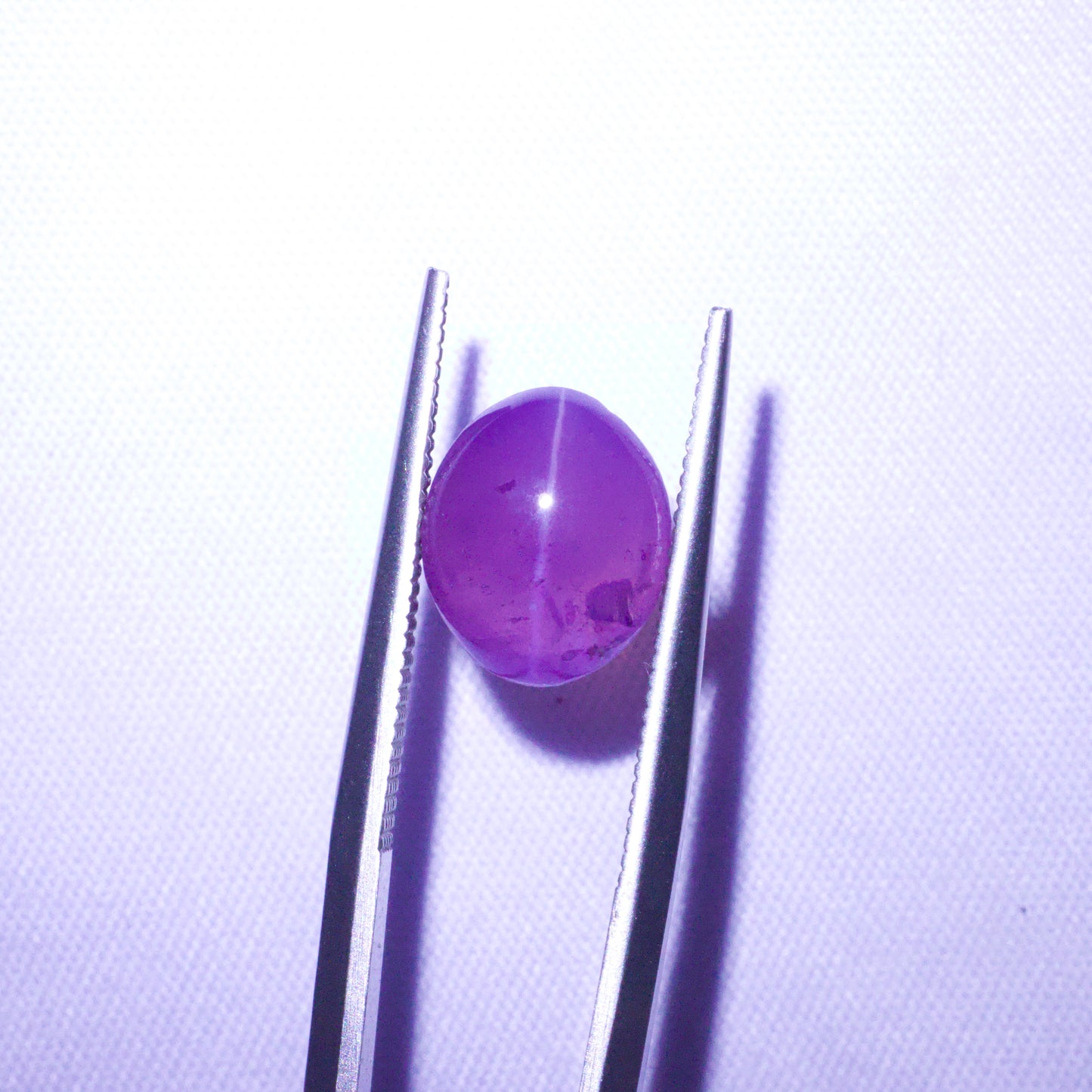 Natural Pink/Purple Cat’s Eye Sapphire From Sri-Lanka
